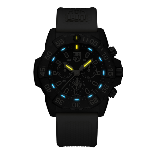 Luminox Navy SEAL Foundation Chronograph 45mm Watch Set - XS.3590.NSF.SET