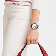 Load image into Gallery viewer, Mondaine Official Swiss Railways Classic 40mm Vegan Grape Leather Watch